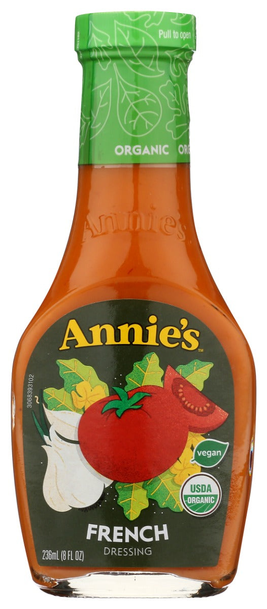 ANNIES HOMEGROWN: Organic French Dressing, 8 oz