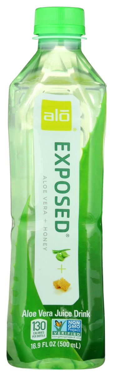 ALO: Exposed Aloe Vera Honey Juice Drink, 16.9 fo