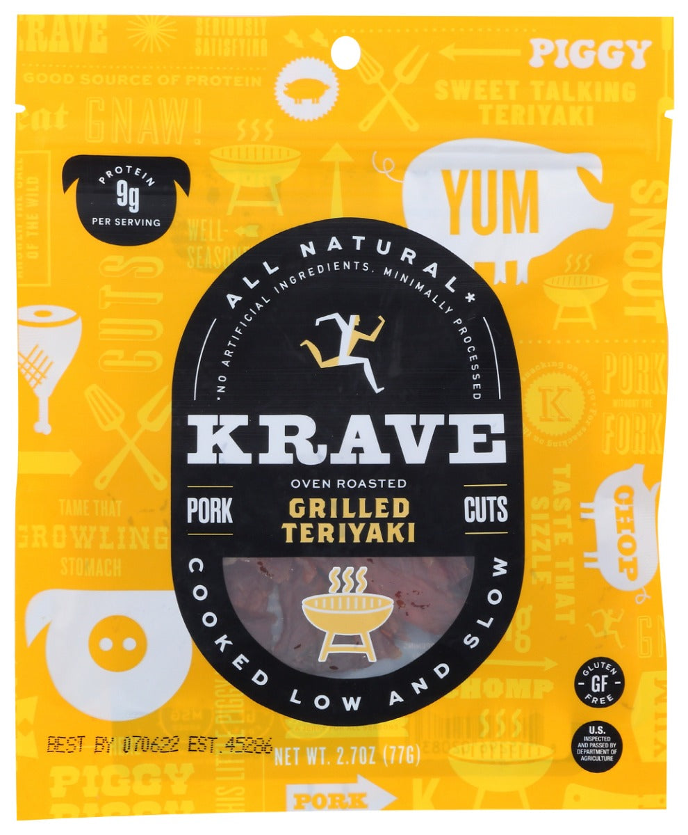 KRAVE: Grilled Teriyaki, 2.7 oz