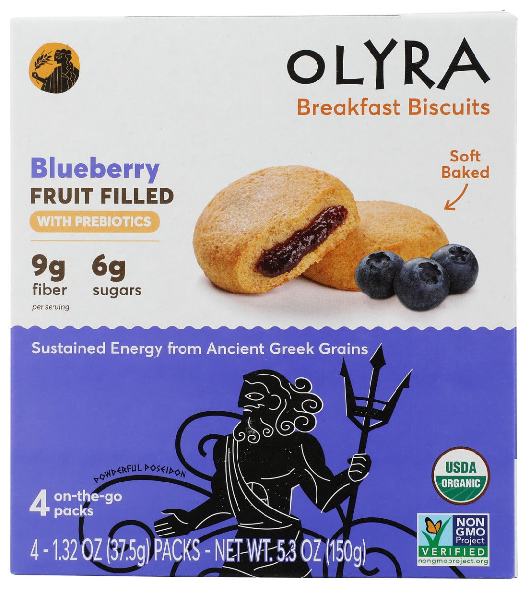 OLYRA: Blueberry Fruit and Grain Bites, 5.28 oz