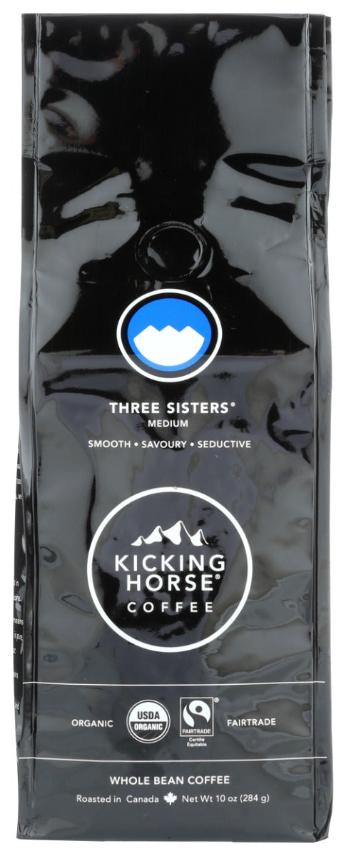 KICKING HORSE: Three Sisters Whole Bean Coffee, 10 oz
