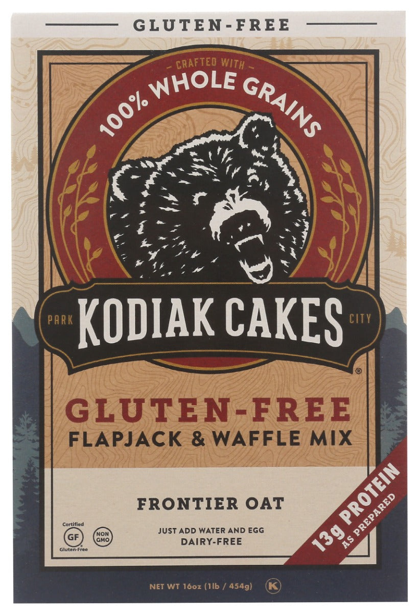 KODIAK: Frontier Oat Flapjacks Waffle Mix, 16 oz