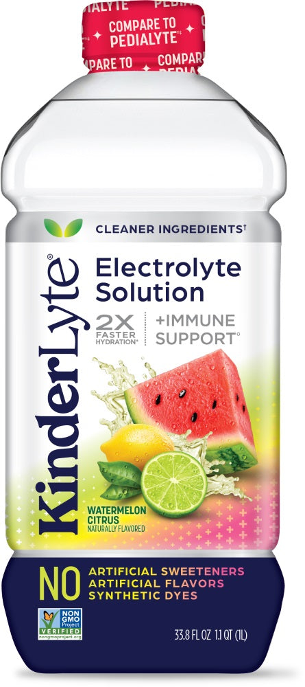 KINDERLYTE: Electrolyte Solution Watermelon, 33.8 fo