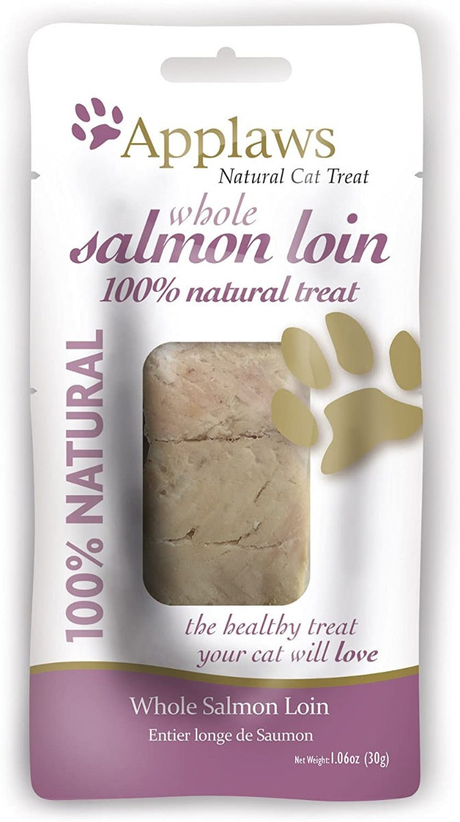 APPLAWS: Cat Food Loins Salmon, 1.06 oz
