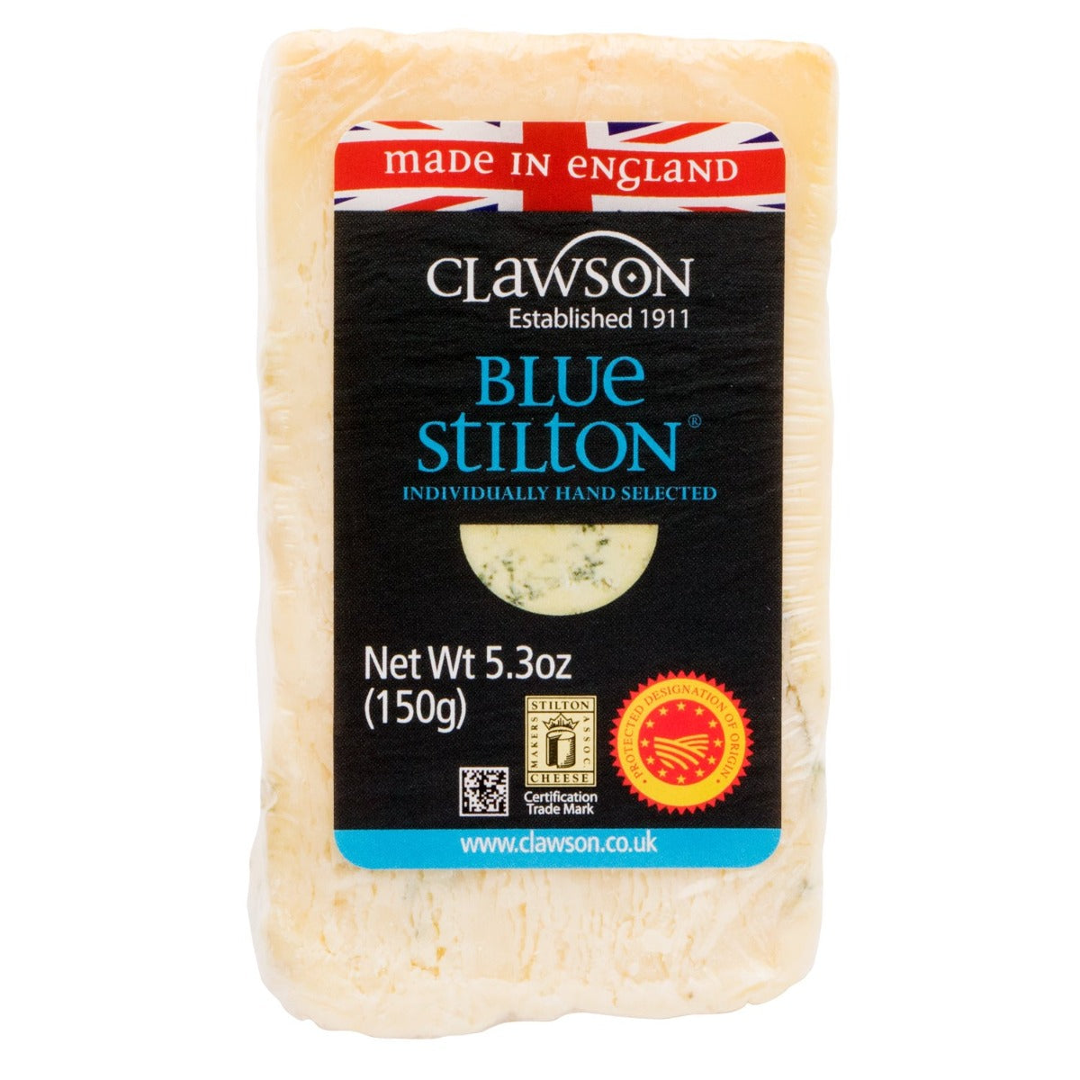 LONG CLAWSON: Blue Stilton Cheese, 5.3 oz