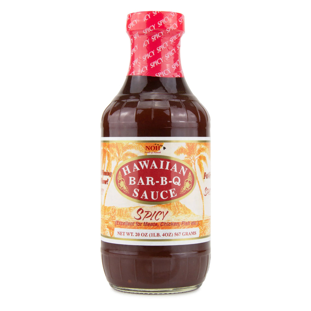NOH FOODS: Sauce Bbq Spicy Hawaiian, 20 OZ