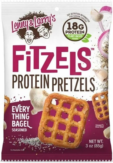 LENNY & LARRYS: Fitzels Everything Bagel Pretzel, 3 oz