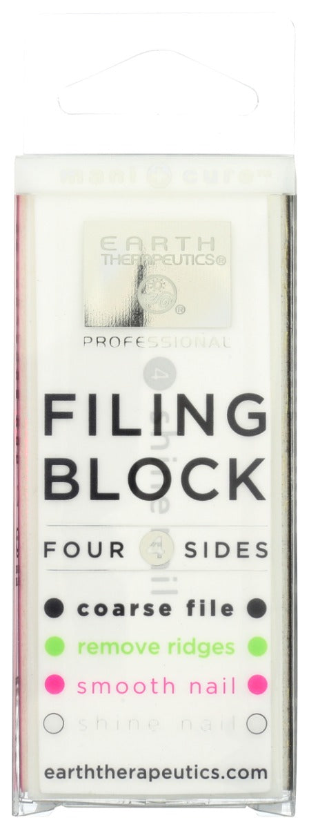 EARTH THERAPEUTICS: Filing Block Four Surface, 1 ea