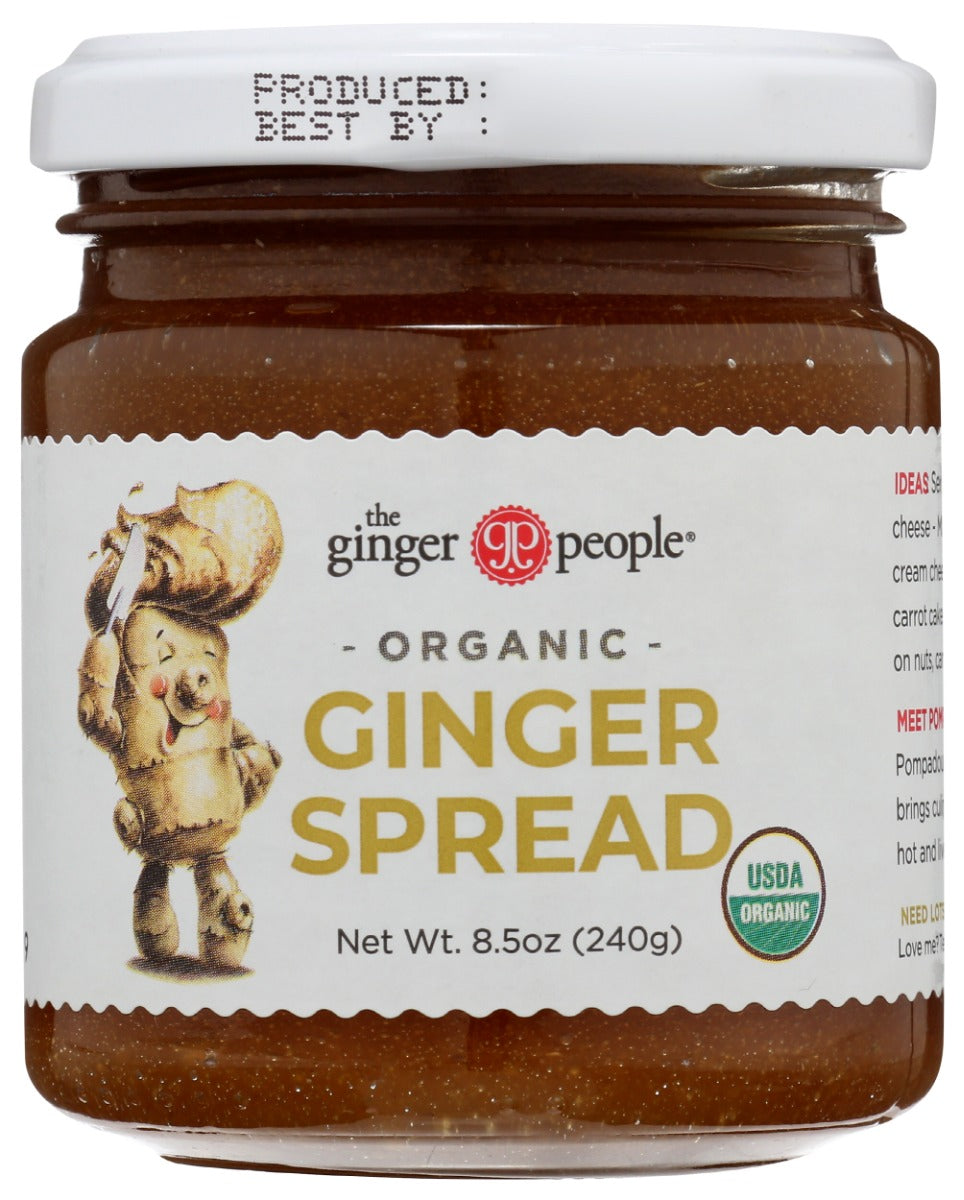 GINGER PEOPLE: Organic Ginger Spread, 8.5 oz