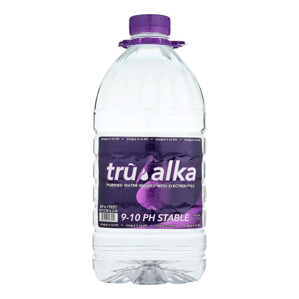 TRU ALKA: 9-10 Ph Stable Alkaline Water, 1 gal
