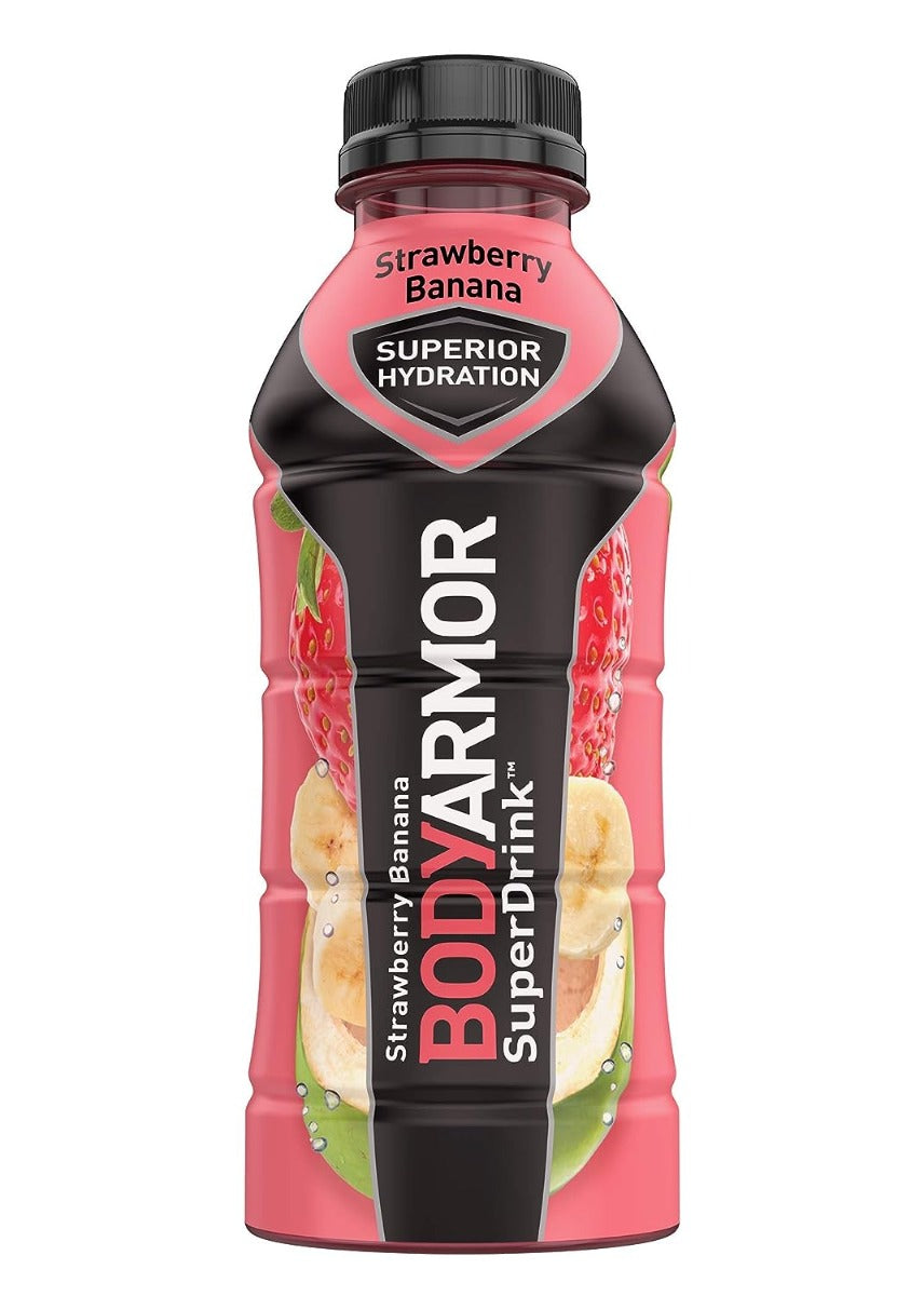 BODY ARMOR: Beverage Sport Strawberry Banana, 16 FO