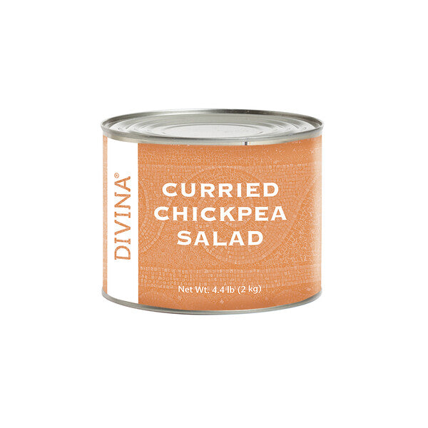 DIVINA: Salad Chickpea Curried, 70.4 OZ