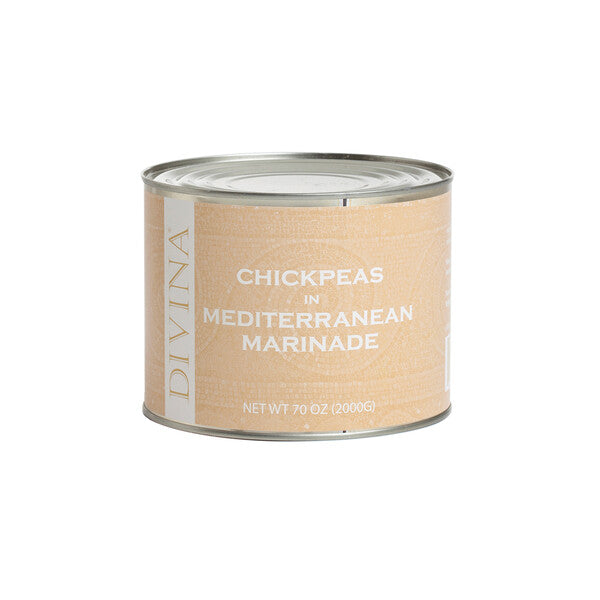 DIVINA: Chickpeas Mediterranean Marinade, 70 OZ