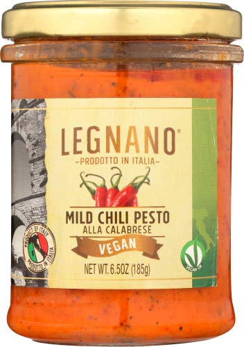 LEGNANO: Vegan Mild Chili Pesto Alla Calabrese, 6.5 oz