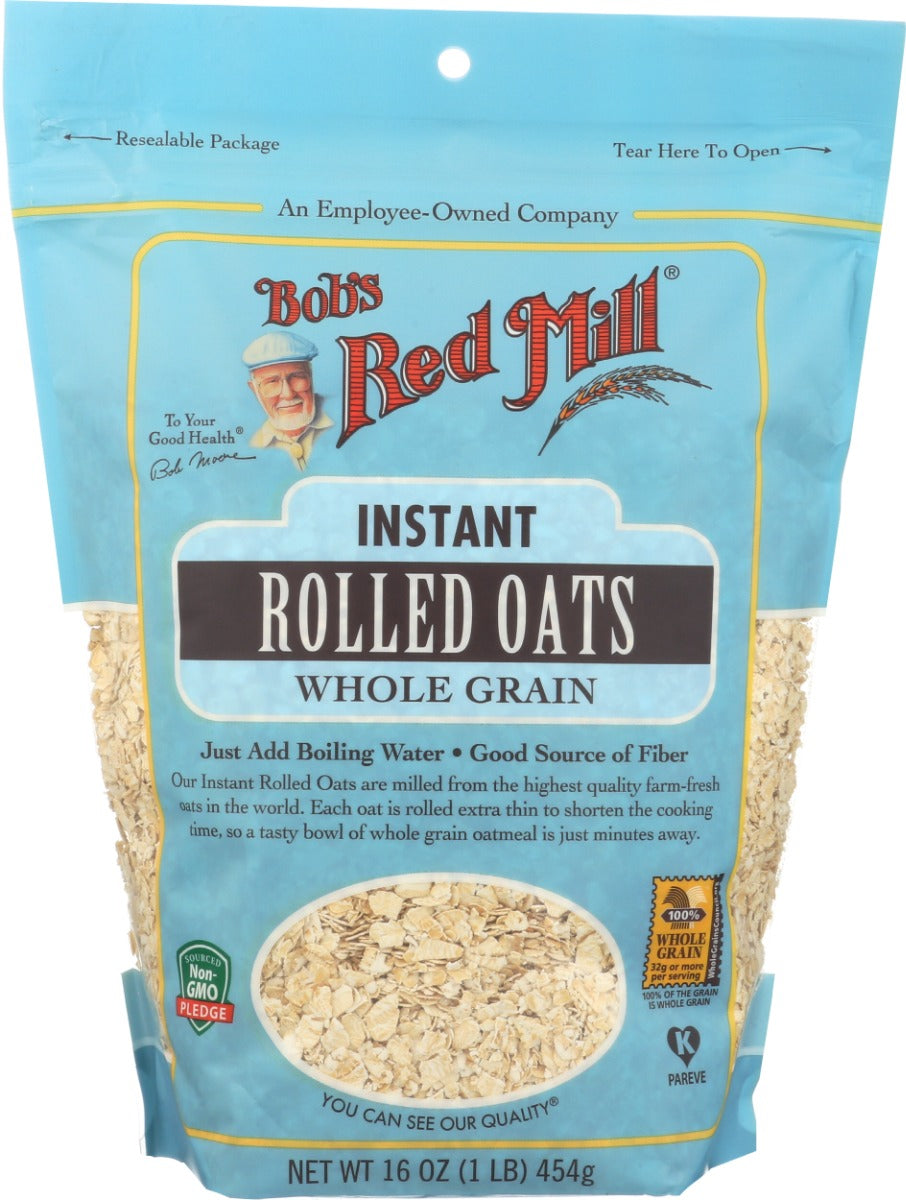 BOBS RED MILL: Instant Rolled Oats, 16 oz
