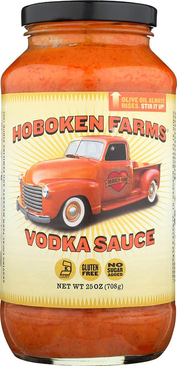 HOBOKEN FARMS: Vodka Sauce, 25 oz