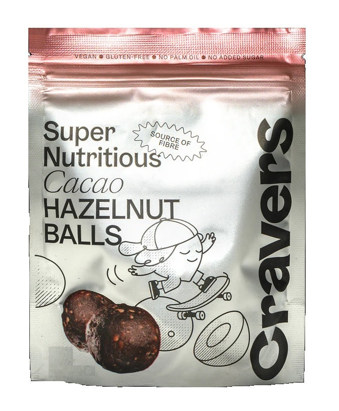 CRAVERS: Cacao Hazelnut Balls, 2.12 oz
