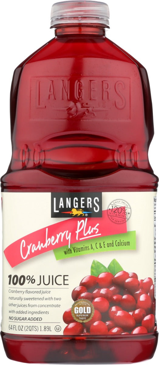 LANGERS: Cranberry Plus Juice, 64 fo