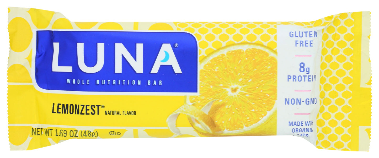 LUNA: LemonZest Bar, 1.7 oz