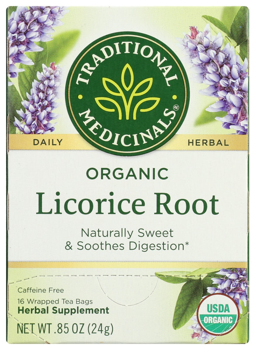 TRADITIONAL MEDICINALS: Licorice Root Tea, 16 bg