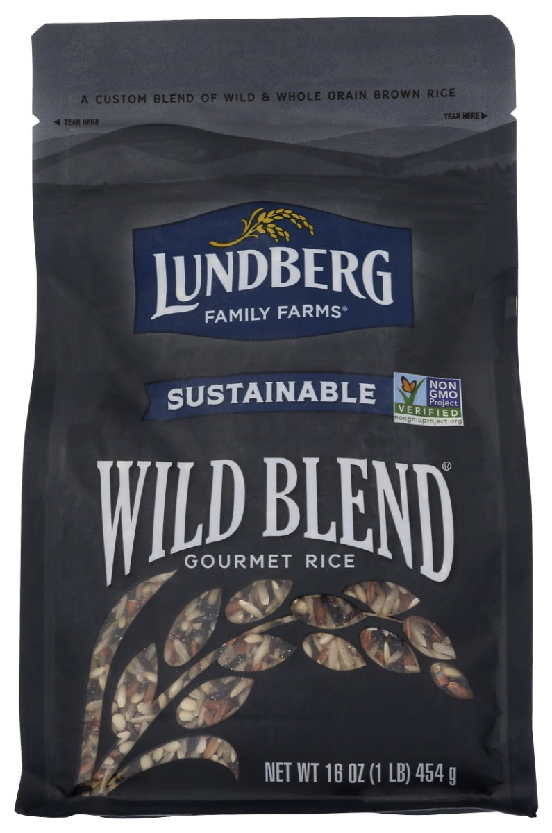 LUNDBERG: Wild Blend Rice, 16 oz