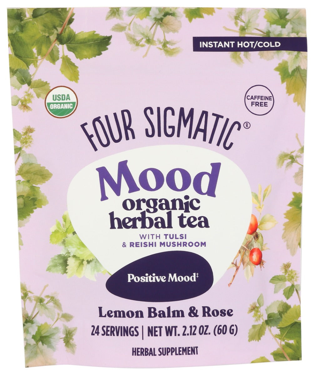 FOUR SIGMATIC: Mood Organic Herbal Tea, 2.12 oz