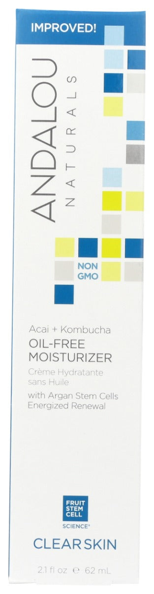 ANDALOU NATURALS: Clear Skin Acai Kombucha Oil Free Moisturizer, 2.1 oz