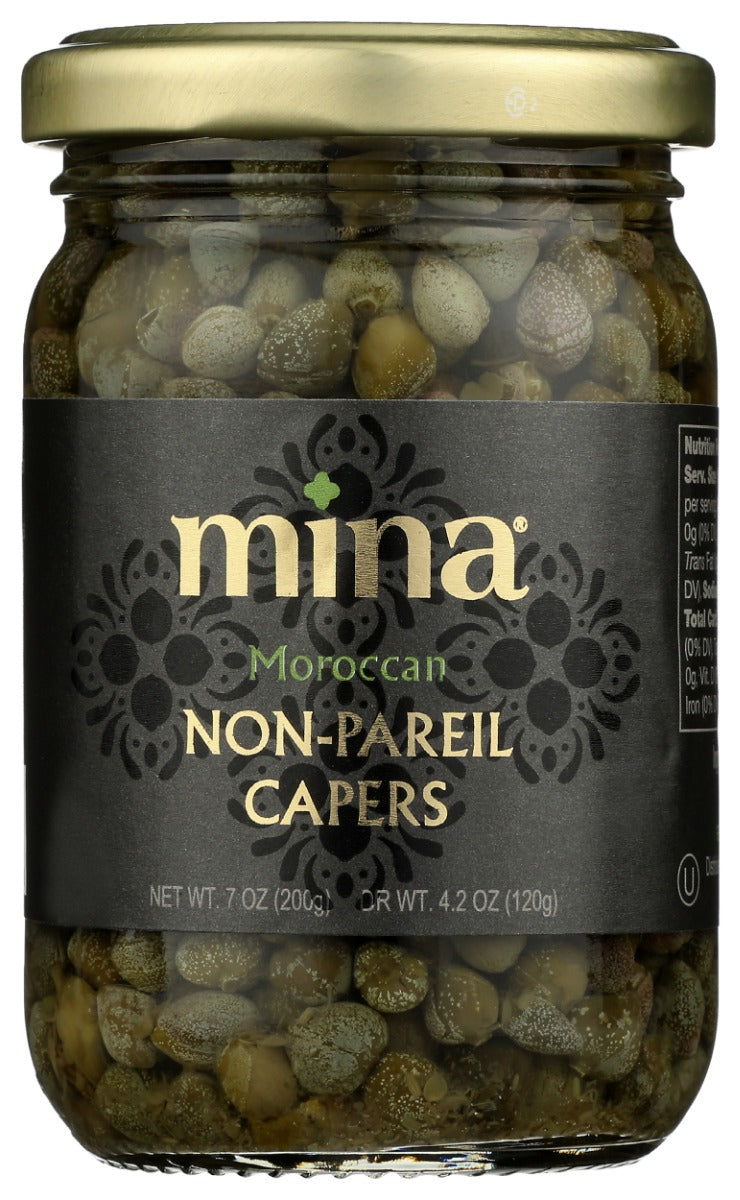 MINA: Non Pareil Capers, 7 oz