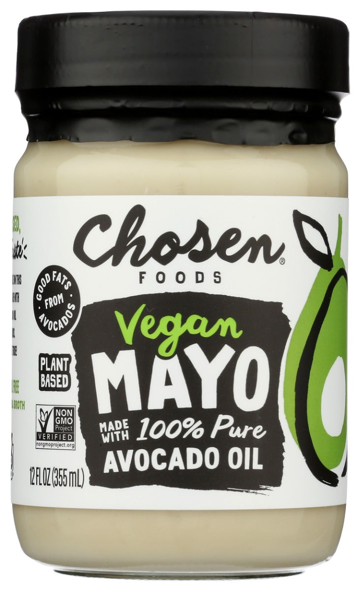 CHOSEN FOODS: Vegan Avocado Oil Mayo, 12 oz