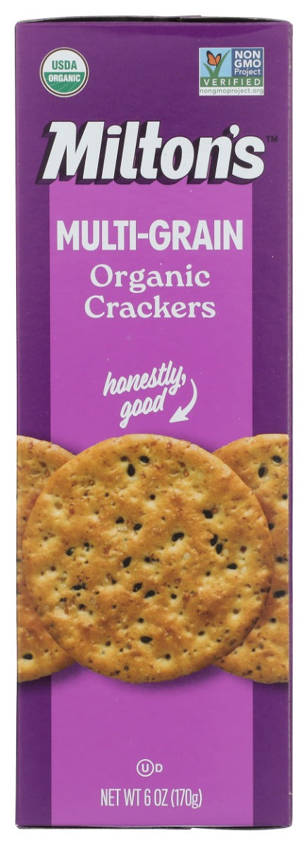 MILTONS: Multi Grain Organic Crackers, 6 oz
