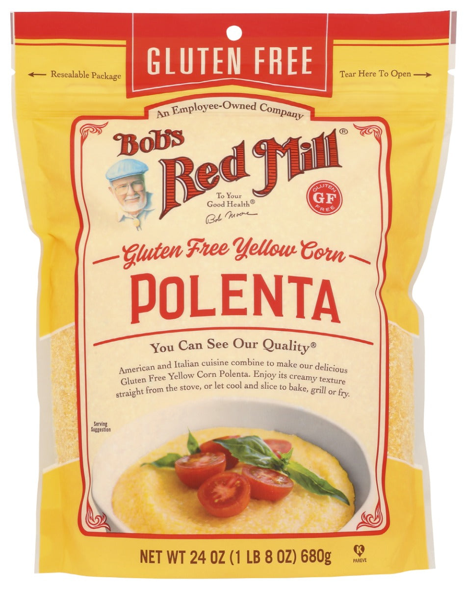 BOBS RED MILL: Gluten Free Yellow Corn Polenta, 24 oz