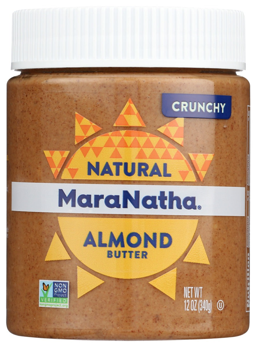 MARANATHA: No Stir Crunchy Almond Butter, 12 oz