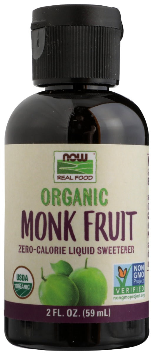 NOW: Organic Monk Fruit Liquid, 2 fo