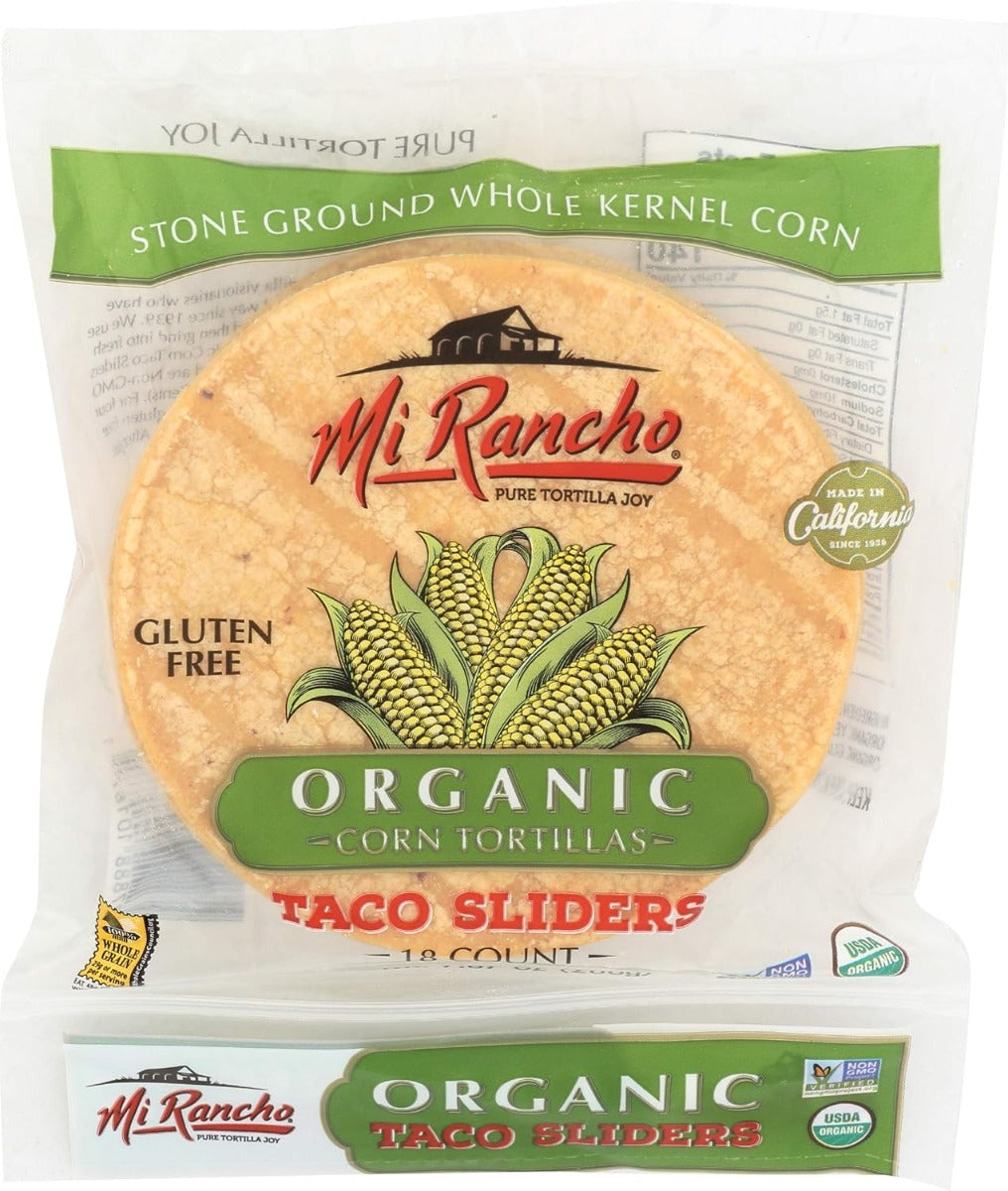 MI RANCHO: Organic Taco Sliders 18 Count, 9.37 oz