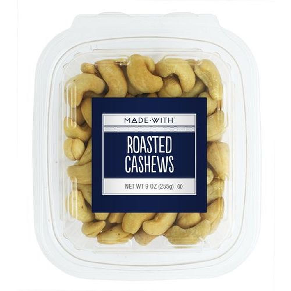 MADE WITH: Roasted Cashews Tub, 9 oz