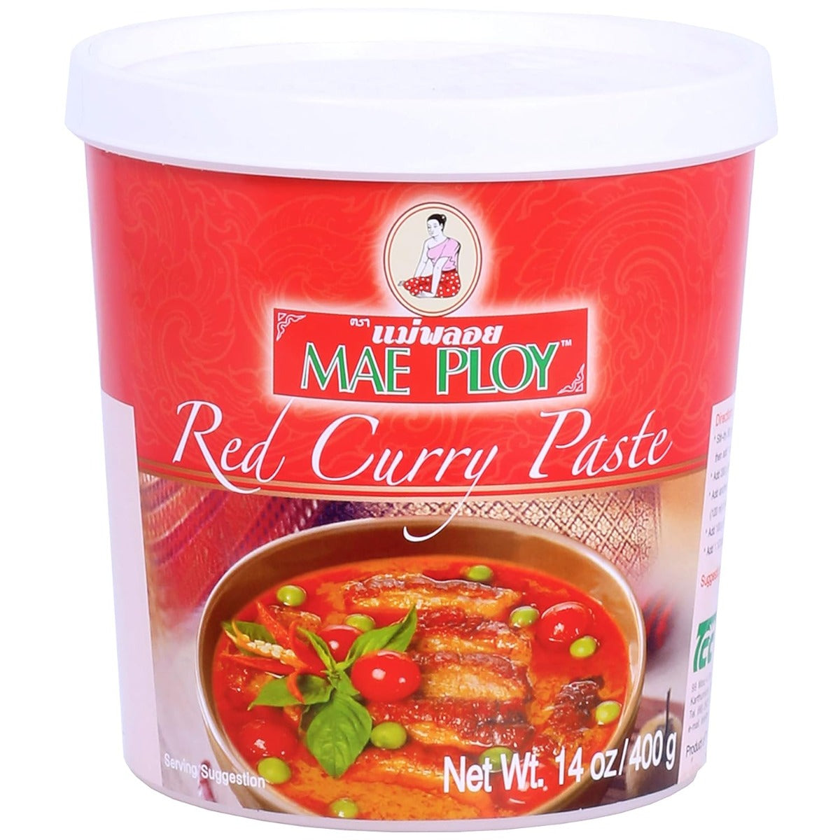 MAE PLOY: Red Curry Paste, 14 oz