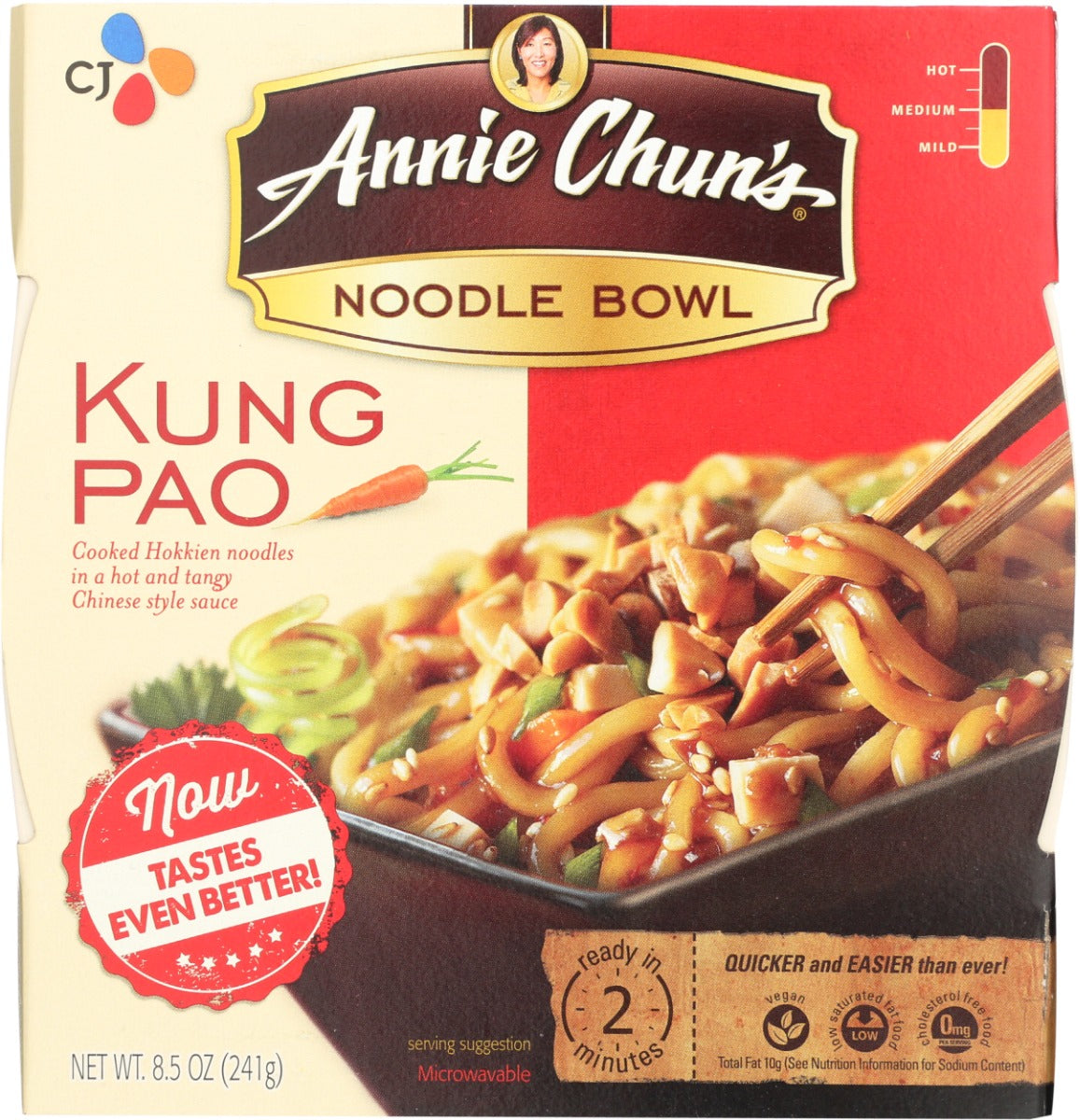 ANNIE CHUNS: Chinese Style Kung Pao Noodle Bowl, 8.5 oz