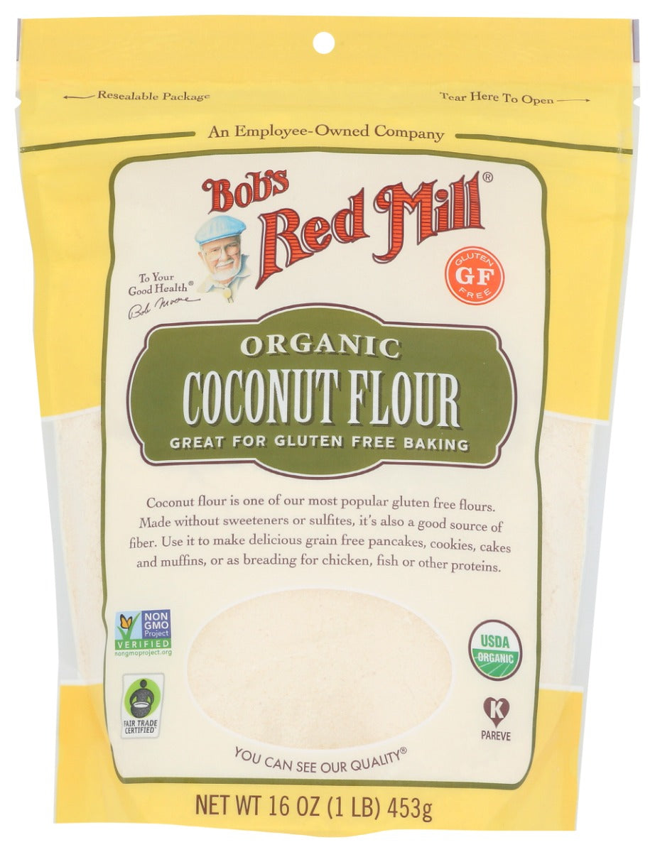 BOBS RED MILL: Organic Coconut Flour, 16 oz