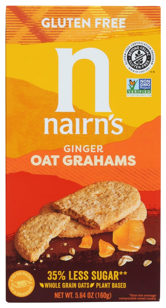NAIRNS: Ginger Oat Grahams, 5.64 oz