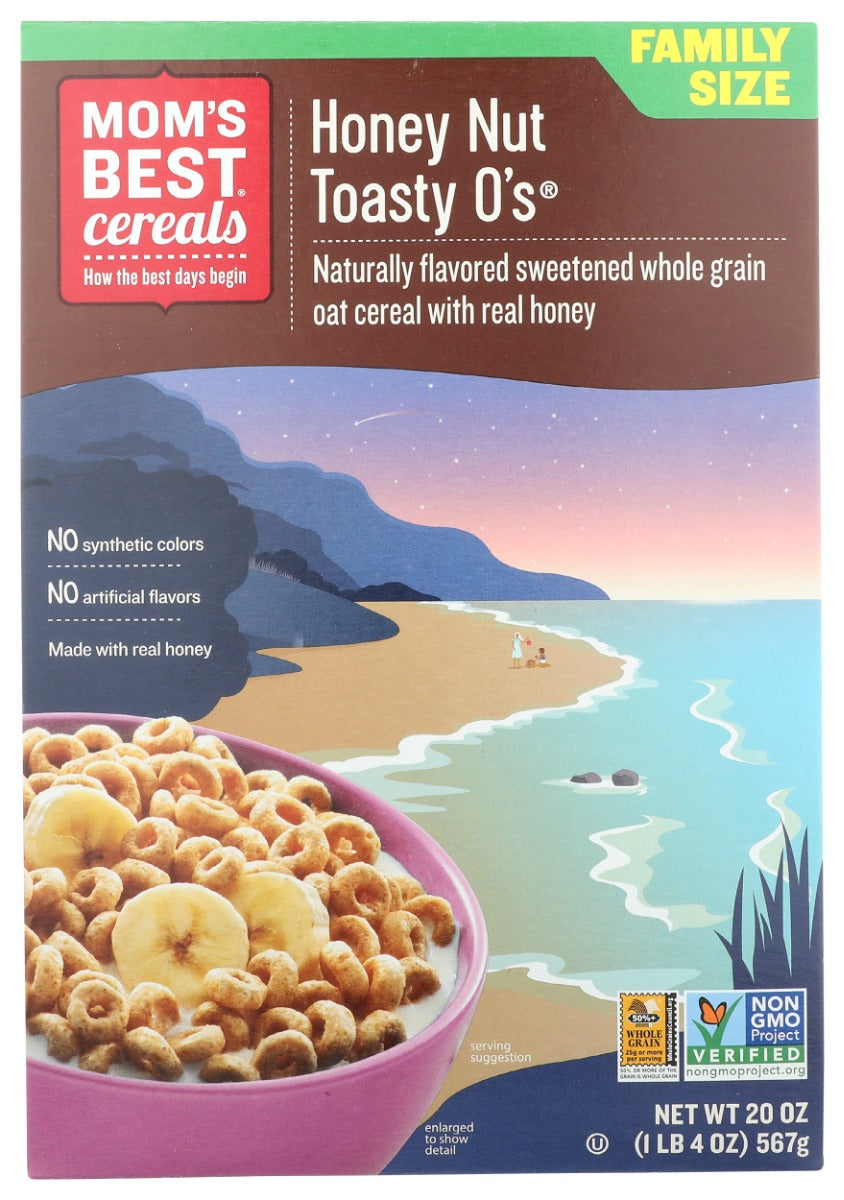 MOMS BEST: Honey Nut Toasty Os Cereal, 20 oz