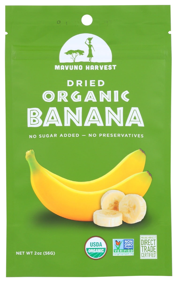 MAVUNO HARVEST: Organic Dried Banana, 2 oz