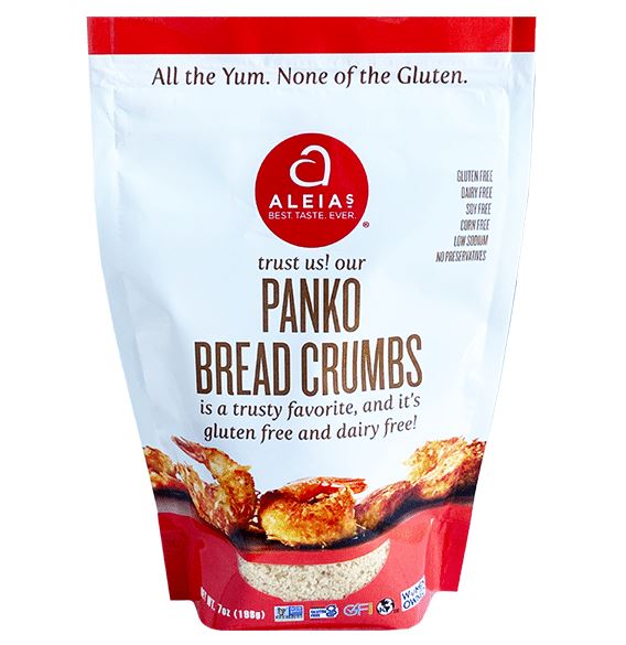 ALEIAS: Gluten Free Panko Bread Crumbs, 7 oz