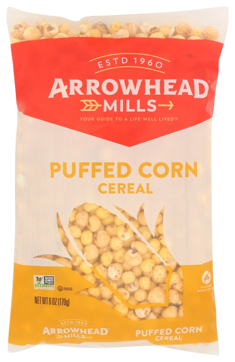ARROWHEAD MILLS: Puffed Corn Cereal, 6 oz