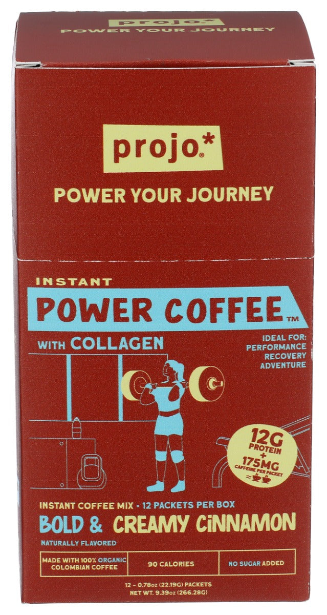 PROJO: Bold and Creamy Cinnamon Power Coffee, 9.39 oz