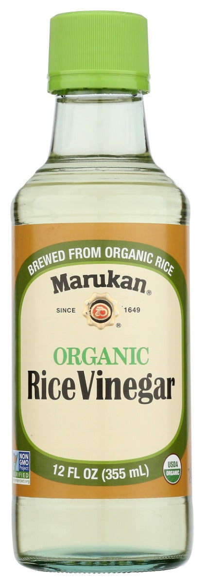MARUKAN: Organic Rice Vinegar, 12 fo