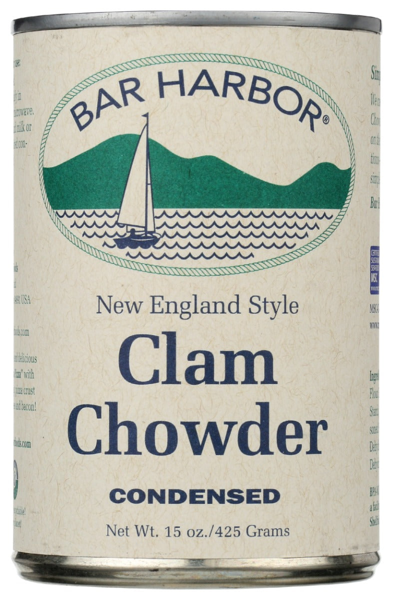 BAR HARBOR: New England Clam Chowder Condensed, 15 oz