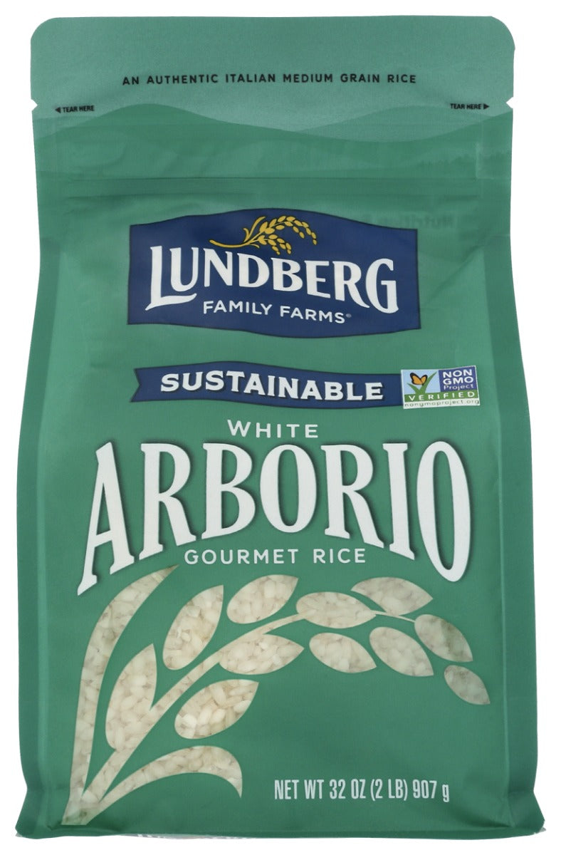 LUNDBERG: White Arborio Rice, 32 oz