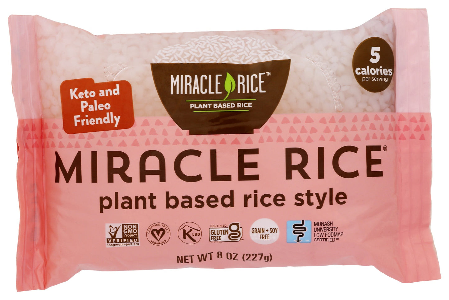 MIRACLE NOODLE: Miracle Rice, 8 oz