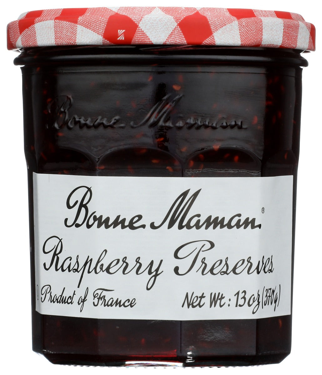 BONNE MAMAN: Raspberry Preserves, 13 oz