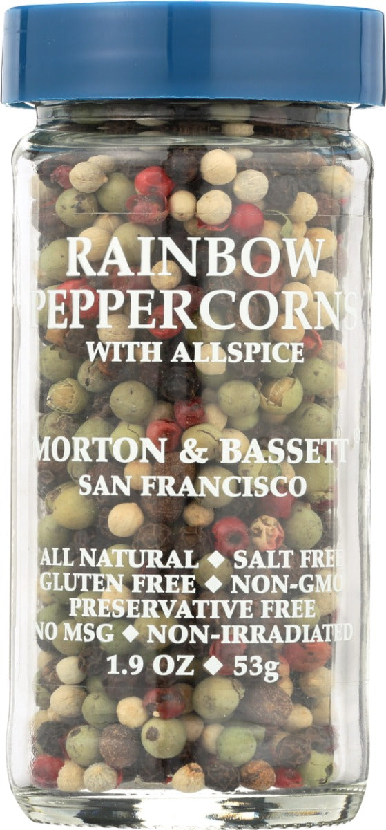 MORTON & BASSETT: Peppercorns Rainbow Whole, 1.9 oz